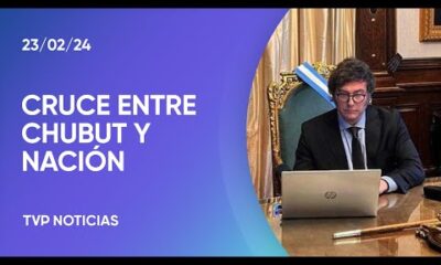 Milei asegurÃ³ que el conflicto con Chubut “se resolverÃ¡ en la Justicia”