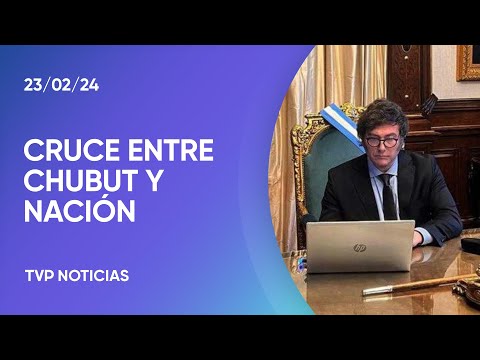 Milei asegurÃ³ que el conflicto con Chubut «se resolverÃ¡ en la Justicia»