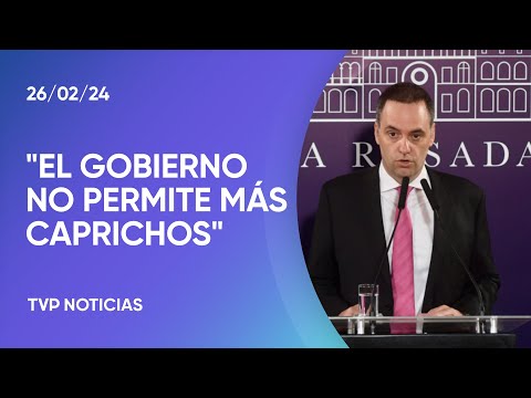 Milei expresó “preocupación” por la detención de dos personas en Jujuy Milei expresó “preocupación” por la detención de dos personas en Jujuy