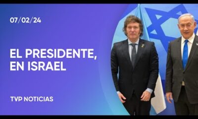 Milei se reuniÃ³ con Netanyahu en Jerusalem