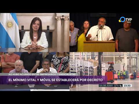 No hubo acuerdo para aumentar el Salario MÃnimo, Vital y Móvil: se establecerá por decreto No hubo acuerdo para aumentar el Salario MÃnimo, Vital y Móvil: se establecerá por decreto
