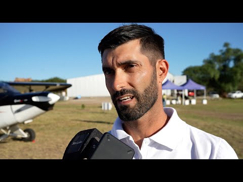 Nota Maximiliano Cruzeño, Piloto y fundador de Fly In, aviación turística