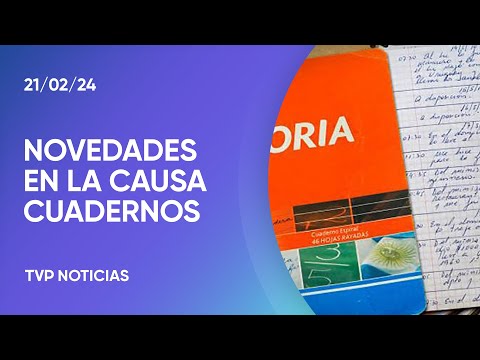 Nueva presentaciÃ³n en la causa cuadernos