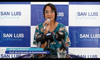 Ornella Mascia – Profesora de la Escuela Provincial de Equinoterapia