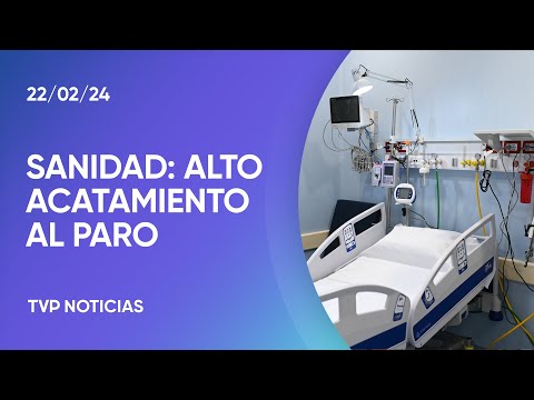 Paro nacional de Sanidad: hay guardias mÃ­nimas