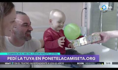 “Ponete la camiseta” contra el cÃ¡ncer infantil