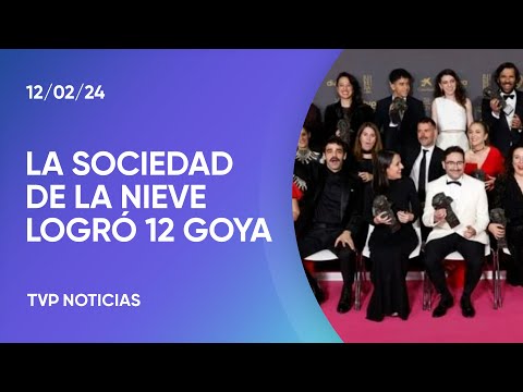 Premios Goya: La sociedad de la nieve, gran ganadora en una noche con mensaje