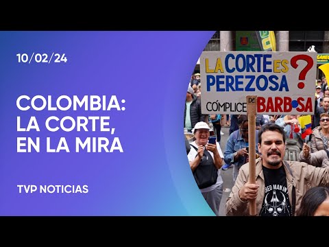Protestas en Colombia conta la Corte Suprema Protestas en Colombia conta la Corte Suprema