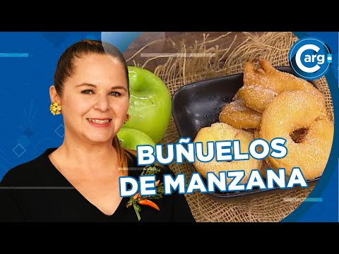 RECETA DE BUÑUELOS DE MANZANA RECETA DE BUÑUELOS DE MANZANA