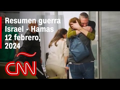 Resumen en video de la guerra Israel – Hamas: noticias del 12 de febrero de 2024 Resumen en video de la guerra Israel – Hamas: noticias del 12 de febrero de 2024