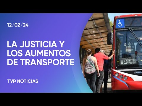 Revocaron la cautelar que frenaba el aumento de colectivos, subtes y trenes Revocaron la cautelar que frenaba el aumento de colectivos, subtes y trenes
