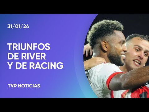 River derrotÃ³ a Barracas Central y Raing goleÃ³ a Tigre