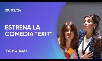 Se acerca el estreno de la comedia “Exit” en el Multiteatro