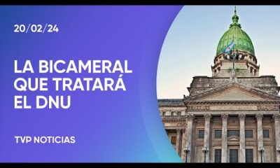 Se conformÃ³ la bicameral que tratarÃ¡ el DNU 70/2023