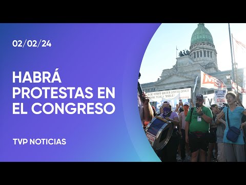 Sgue el debate por la Ley de Bases en el Congreso: habrá Marchas, bocinazo y “festivalazo cultural” Sgue el debate por la Ley de Bases en el Congreso: habrá Marchas, bocinazo y “festivalazo cultural”