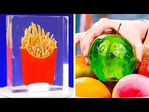 ¡Sumérgete en la diversión con sencillas manualidades de epoxi y ideas de arcilla polimérica! ✨🍏 ¡Sumérgete en la diversión con sencillas manualidades de epoxi y ideas de arcilla polimérica! ✨🍏