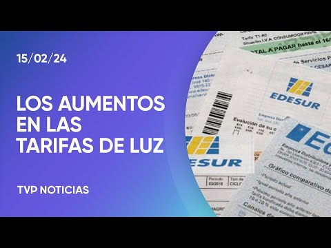 Tarifas de luz: el Gobierno autorizÃ³ subas de hasta 150% en el AMBA