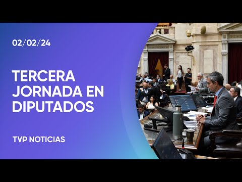Tercera jornada: hoy se retoma el tratamiento de la Ley de Bases en Diputados Tercera jornada: hoy se retoma el tratamiento de la Ley de Bases en Diputados