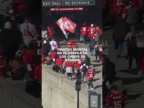 Tiroteo mortal en el desfile de los Chiefs de Kansas tras la victoria en el Super Bowl Tiroteo mortal en el desfile de los Chiefs de Kansas tras la victoria en el Super Bowl
