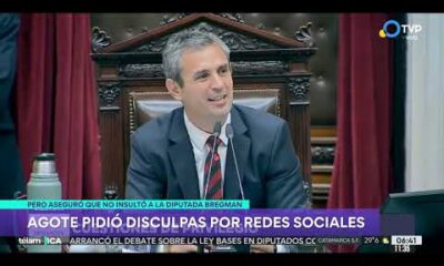 TomÃ¡s Agote, quiÃ©n insultÃ³ a una diputada, pidiÃ³ perdÃ³n en redes sociales