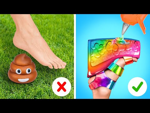 Trucos de Zapatos Coloridos para Mejorar tu Armario 🌈 👠 Increíbles DIYs para Cualquier Ocasión