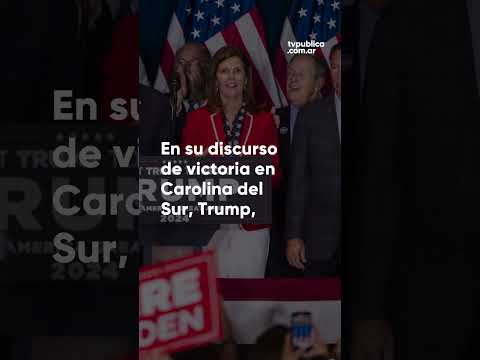 Trump ganÃ³ en Carolina del Sur y sueÃ±a con volver a ser presidente de Estados Unidos