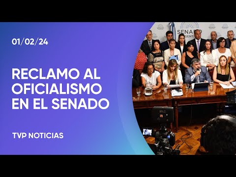 Unión por la Patria denuncia que Villarruel rechazó el pedido de sesión especial por el DNU Unión por la Patria denuncia que Villarruel rechazó el pedido de sesión especial por el DNU