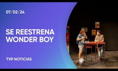 “Wonder Boy” vuelve a las tablas porteÃ±as