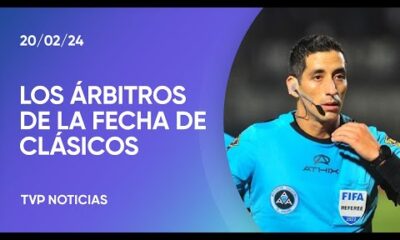 Ya se conocen los Ã¡rbitros de la fecha de los clÃ¡sicos