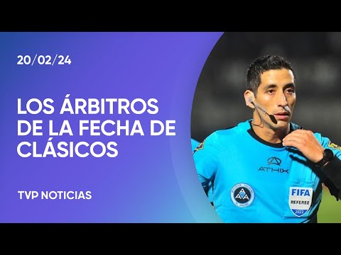 Ya se conocen los árbitros de la fecha de los clásicos Ya se conocen los árbitros de la fecha de los clásicos