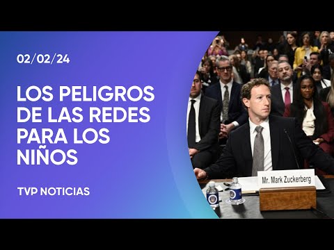 Zuckerberg fue interpelado por el peligro de las redes sociales para los niños Zuckerberg fue interpelado por el peligro de las redes sociales para los niños