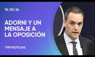 Adorni apuntÃ³ contra la “polÃ­tica rancia que no estÃ¡ a la altura de las circunstancias”