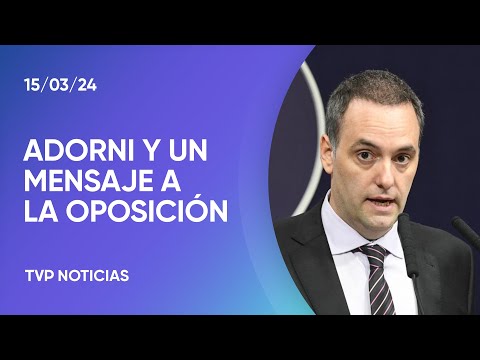 Adorni apuntó contra la “polÃtica rancia que no está a la altura de las circunstancias” Adorni apuntó contra la “polÃtica rancia que no está a la altura de las circunstancias”