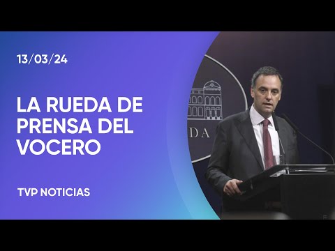 Adorni: “Estamos haciendo todo para exterminar la inflación” Adorni: “Estamos haciendo todo para exterminar la inflación”