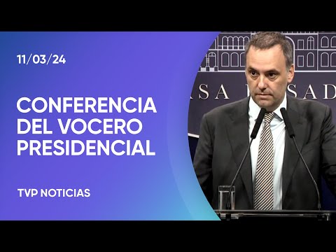 Adorni sobre el despido de YasÃn: “Se habÃan dado diferencia de criterios y este fue un error más” Adorni sobre el despido de YasÃn: “Se habÃan dado diferencia de criterios y este fue un error más”