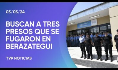 AMBA: buscan a tres presos que se fugaron en Berazategui