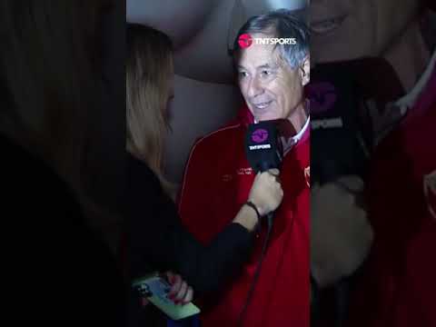 Ariel Holan, presente en La Noche del Rey de #Independiente, se refirió al trabajo de Tevez como DT