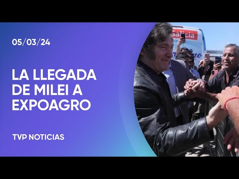Asà llegó el presidente Javier Milei a Expoagro donde dará un mensaje al campo Asà llegó el presidente Javier Milei a Expoagro donde dará un mensaje al campo