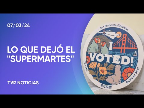 Biden y Trump sacaron una amplia ventaja en un “Supermartes” con poco en juego
