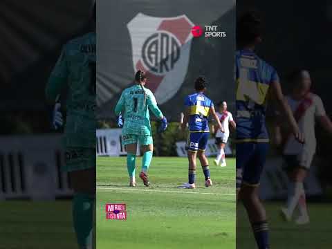 Camila Gómez Ares puso el 1 a 0 de #Boca ante #River en el Superclásico