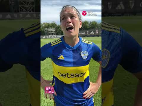 Camila Gómez Ares y Eliana Stabile hablaron tras sus goles para #Boca en el Superclásico con #River