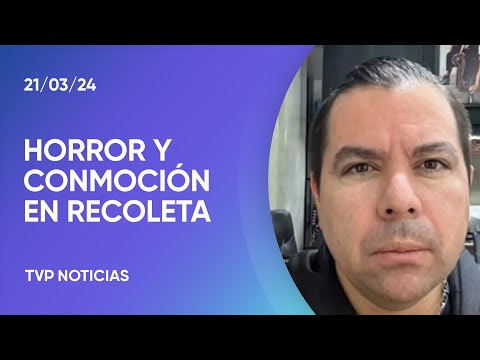 ConmociÃ³n en Recoleta: Un hombre matÃ³ a un compaÃ±ero de trabajo en una peluquerÃ­a