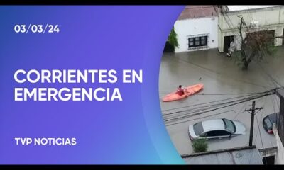 Corrientes en emergencia por las inundaciones