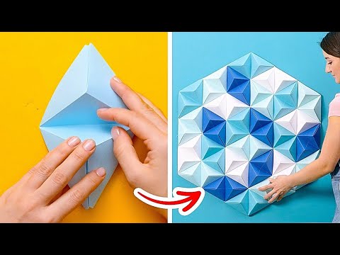 Creaciones de Origami y Cartón: Manualidades Divertidas para Mentes Creativas | Ideas En 5 Minutos Creaciones de Origami y Cartón: Manualidades Divertidas para Mentes Creativas | Ideas En 5 Minutos