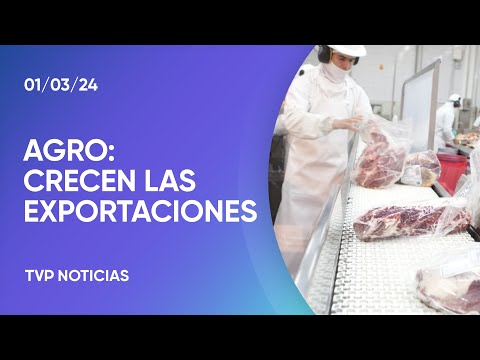Crecen las exportaciones agropecuarias Crecen las exportaciones agropecuarias