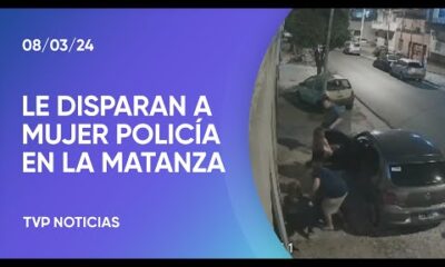 Delincuentes le dispararon en el pecho a una mujer policÃ­a en un intento de robo