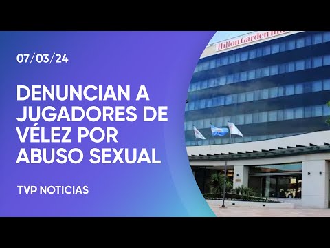 Denunciaron a cuatro jugadores de Vélez por presunto abuso sexual Denunciaron a cuatro jugadores de Vélez por presunto abuso sexual
