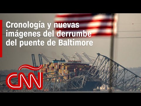 Derrumbe del puente de Baltimore: minuto a minuto, antecedentes y nuevas imágenes Derrumbe del puente de Baltimore: minuto a minuto, antecedentes y nuevas imágenes