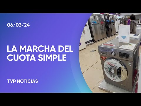 Destacan la marcha del Cuota Simple para la compra de electrodomÃ©sticos