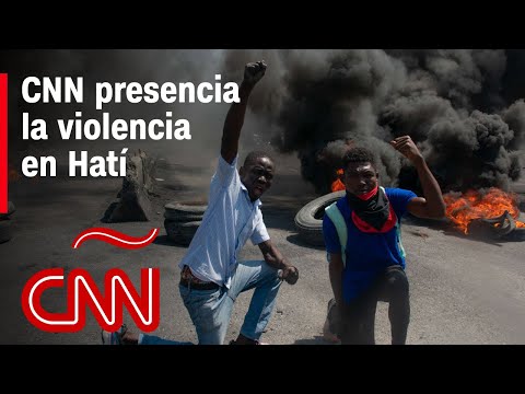 Disparos y pandillas sin control: CNN presencia la violencia en Haití